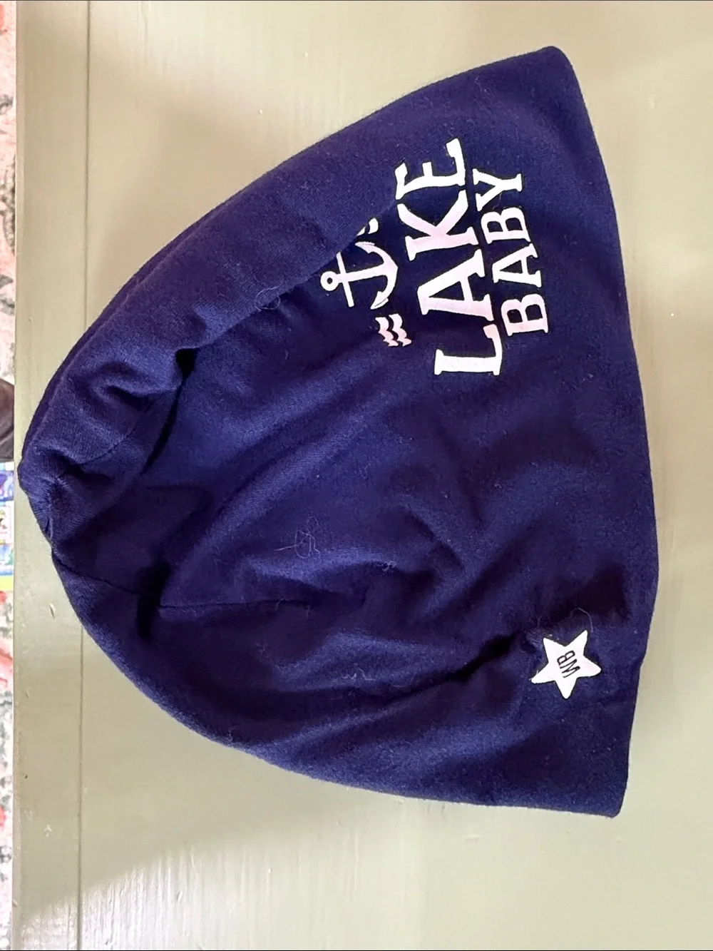 Lake Baby Navy Kids Beanie 0-12 months